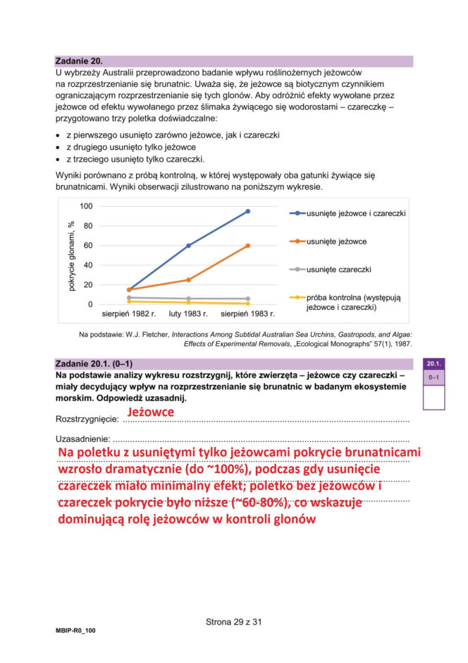 Matura próbna 2026 - biologia. Wszystkie odpowiedzi do arkusza CKE z biologii 14.01.2026