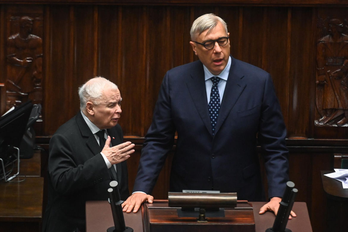  Starcie Kaczyńskiego i Giertycha w Sejmie