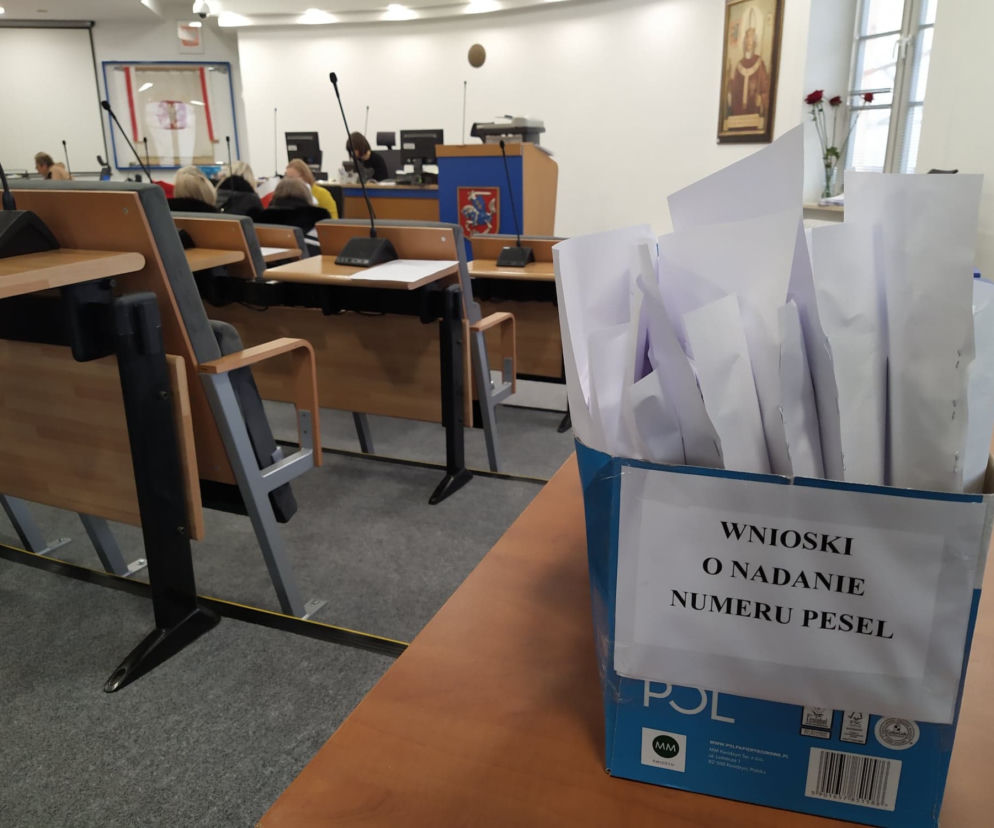 Punkt nadawania uchodźcom numerów PESEL działa w Urzędzie Miasta Siedlce
