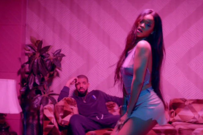 screen z teledysku Rihanna - Work ft. Drake