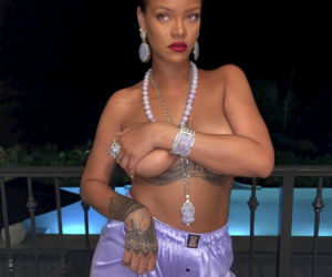 Rihanna robi bieliznę dla panów! Założyłbyś coś takiego?