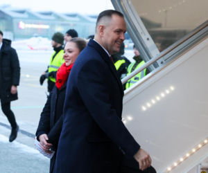 Nawrocki wylot do UK