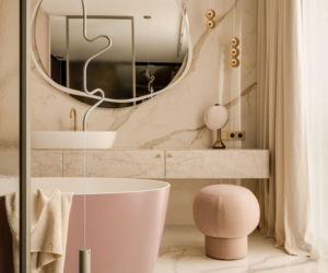 Artystyczny apartament na Powiślu - projekt modeko.studio