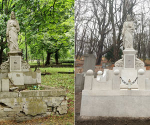 Odrestaurowano zabytkowe nagrobki na Cytadeli