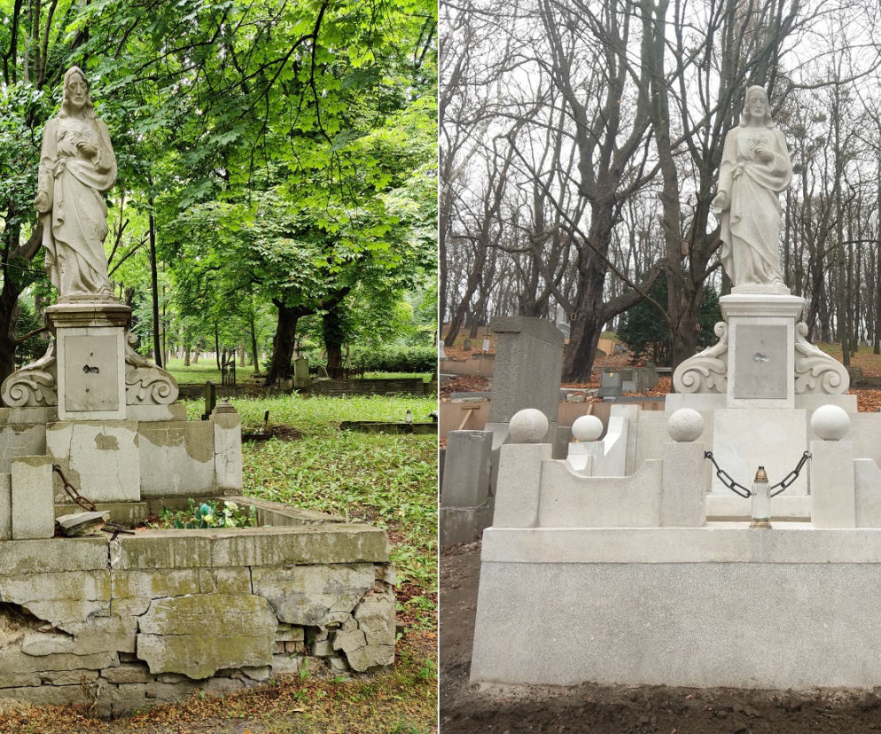 Odrestaurowano zabytkowe nagrobki na Cytadeli
