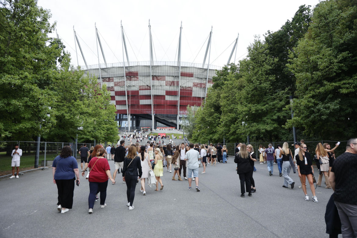 Koncert Jennifer Lopez w Warszawie (25.07.2025) - część pierwsza. Organizatorem koncertu jest Prestige MJM