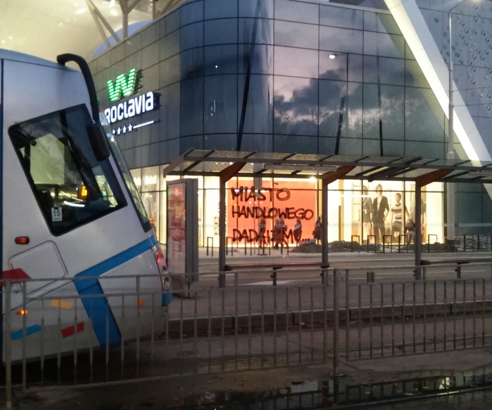 Przy Wroclavii pojawił się nowy napis