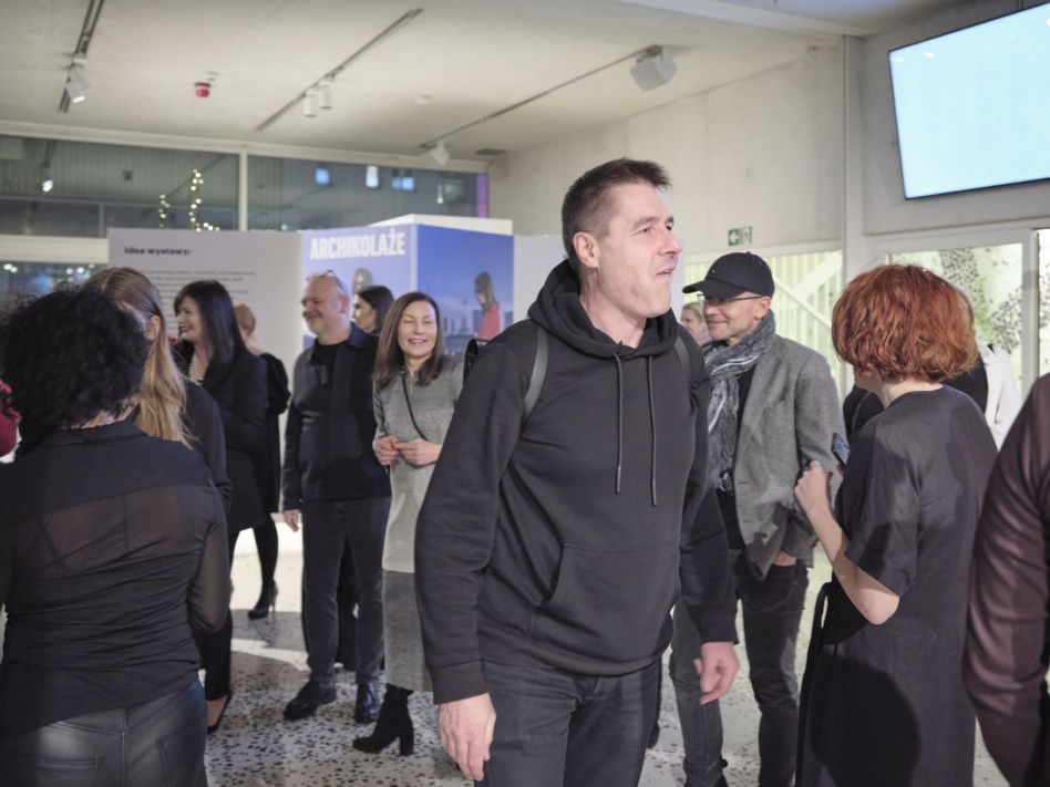 Wernisaż „Archikolaży Ewy P. Porębskiej”: FOTORELACJA