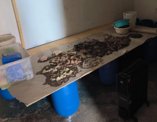 Nielegalne laboratorium narkotykowe
