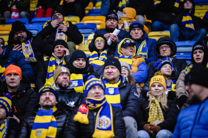 Arka Gdynia - Legia Warszawa: Zdjęcia kibiców z meczu 20. kolejki PKO BP Ekstraklasy