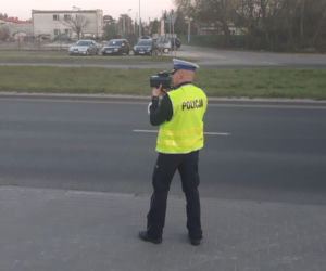 Trwa akcja policji Prędkość