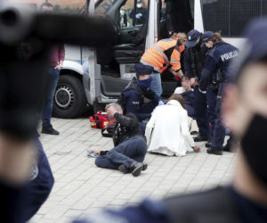 Protest przedsiębiorców w Warszawie