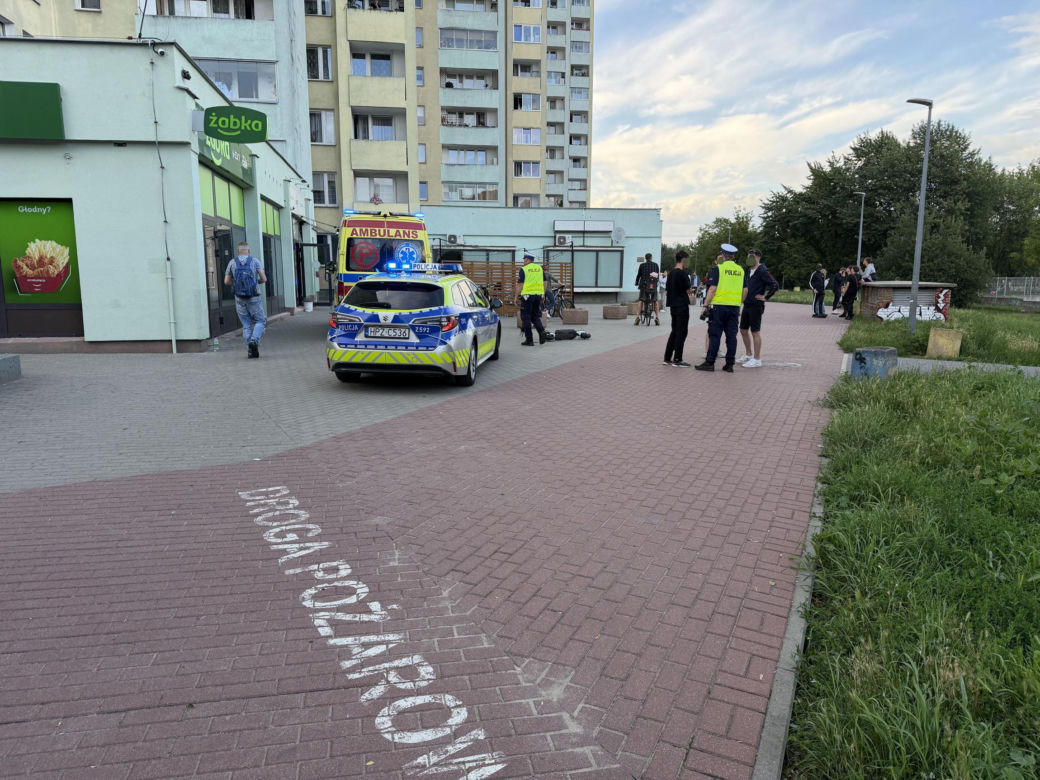 17-latek na hulajnodze elektrycznej potrącił dziecko. 3-latek trafił do szpitala