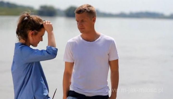 M jak miłość. Ala (Olga Frycz), Paweł Zduński (Rafał Mroczek)