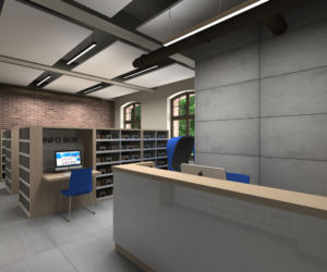 Nowa biblioteka przy pl. Matki Teresy z Kalkuty