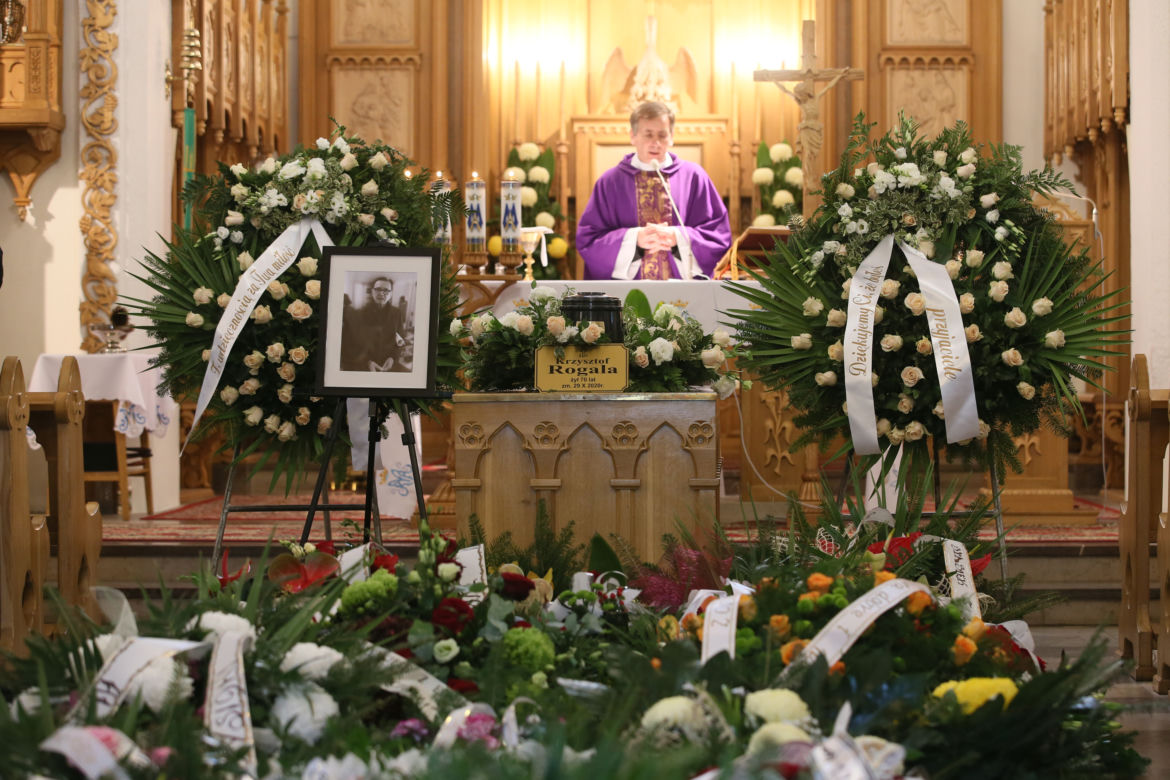 Pogrzeb Krzysztofa Rogali