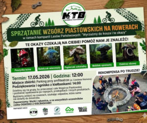 Rowerowe sprzątanie Wzgórz Piastowskich. W niedzielę wspólna akcja mieszkańców