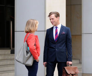 O mnie się nie martw. Iga Małecka (Joanna Kulig), Marcin Kaszuba (Stefan Pawłowski)