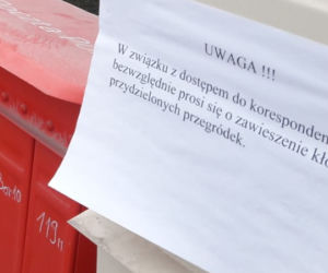 Nietypowe zarządzenie dotyczące skrzynek pocztowych