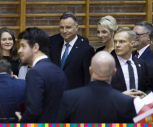 Kolno. Prezydent Andrzej Duda w Podlaskiem