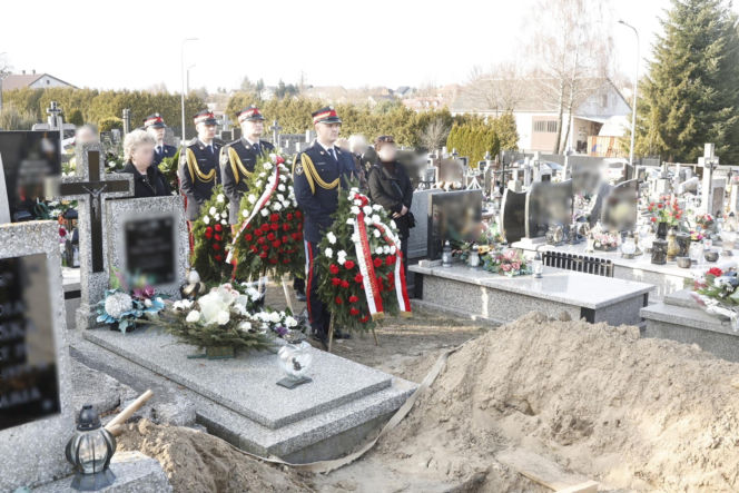 Pogrzeb fotoreportera Adama Chełstowskiego