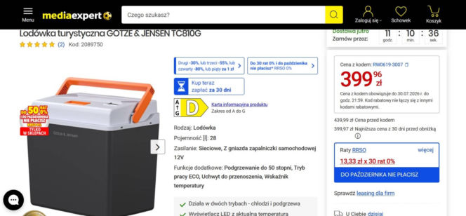 To obowiązkowy produkt każdej wakacyjnej wyprawy. W Action kupisz go już za 114 złotych, w Media Expert kosztuje prawie 400!