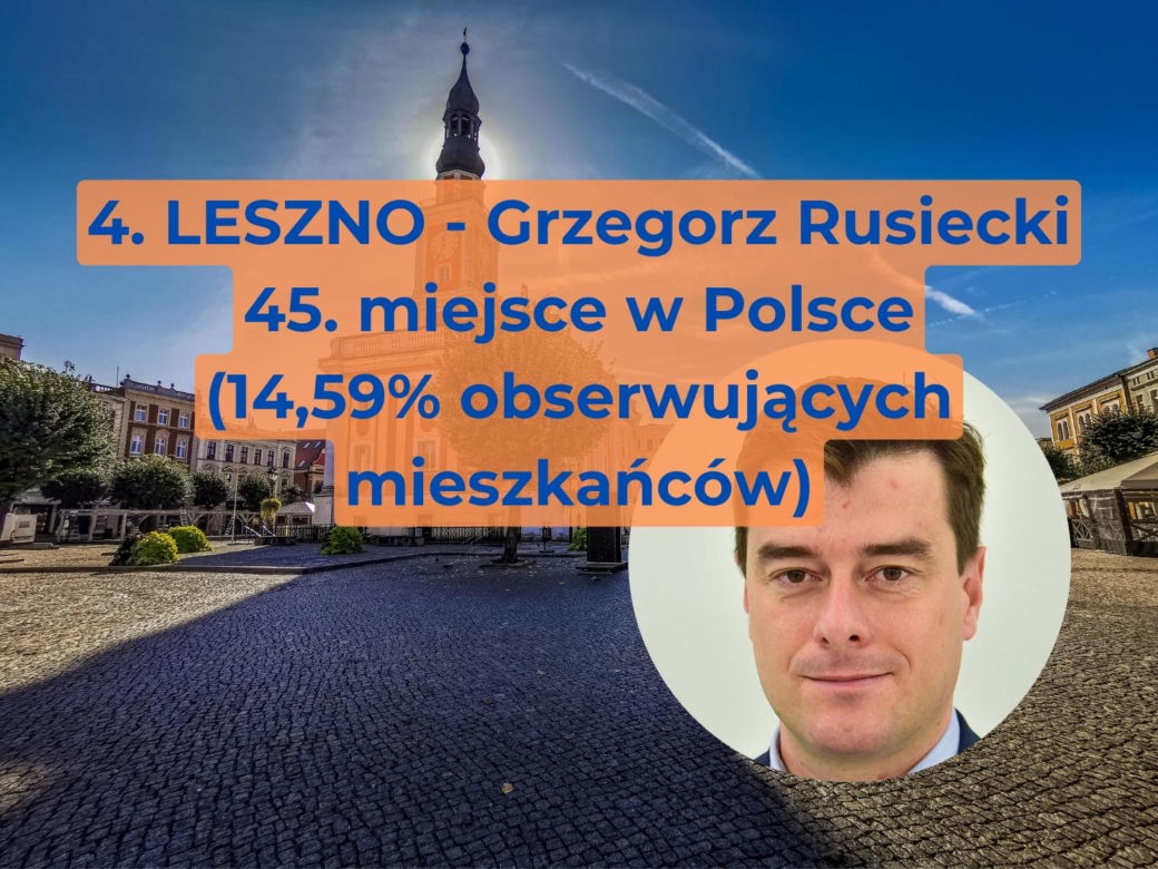 4. LESZNO - Grzegorz Rusiecki