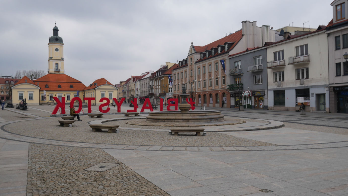 Koronawirus: Czy białostoczanie boją się zarazy? Tak wyglądają ulice Białegostoku