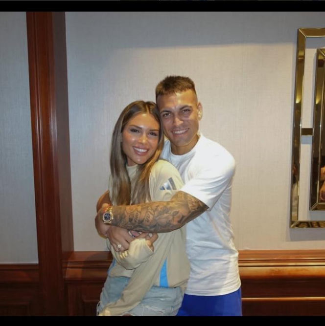 Agustina Gandolfo i Lautaro Martinez