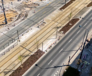 Budowa przejścia dla pieszych przez ul. Marszałkowską w Warszawie na wysokości ul. Sienkiewicza