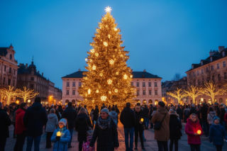 Świąteczne rozświetlenie w Krakowie. Co przyniesie magiczny wieczór na Franciszkańskiej 2?