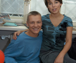 Metamorfozy aktorów M jak miłość. Marcin Mroczek (Piotrek), Anna Mucha (Magda)