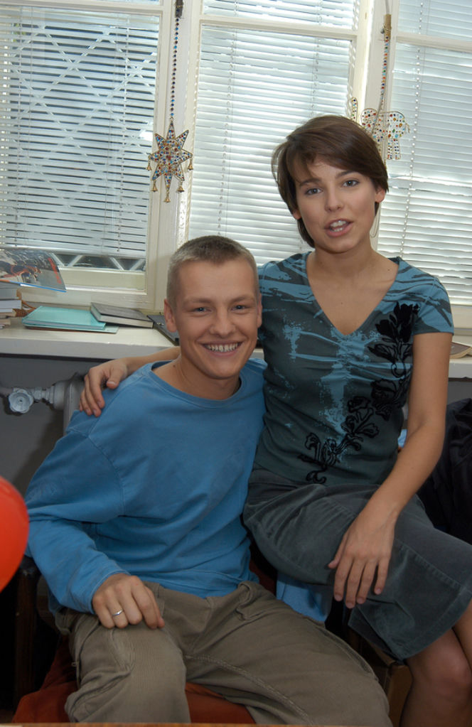 Metamorfozy aktorów M jak miłość. Marcin Mroczek (Piotrek), Anna Mucha (Magda)