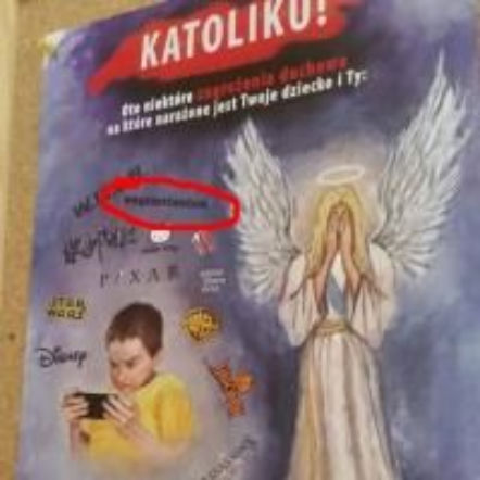 Wegetarianizm zagrożeniem duchowym dla dzieci! Szokująca ulotka dla katolików 