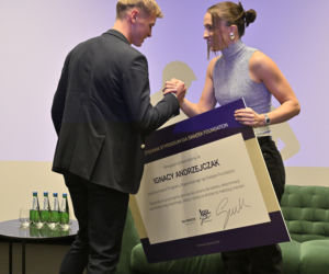 Iga Świątek rozdała stypendia