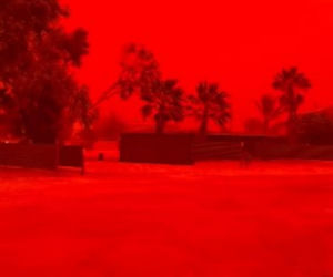 Czerwone niebo nad Australią