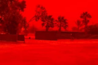 Czerwone niebo nad Australią