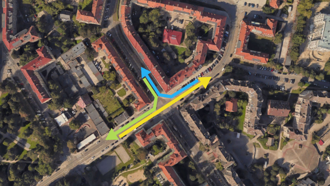 Dlaczego tramwaje jeżdżą tyłem? Niecodzienne manewry na szczecińskim Niebuszewie