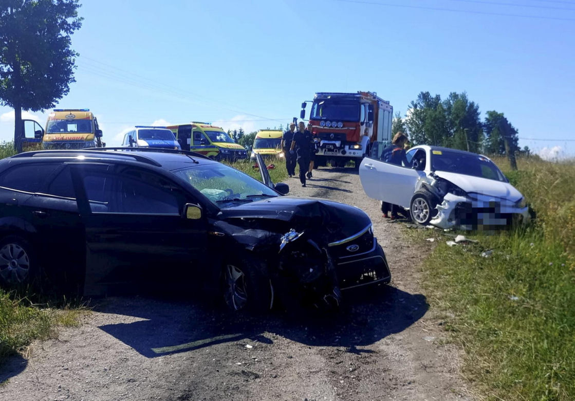 Rajdowy mistrz świata miał wypadek w pobliżu Gołdapi