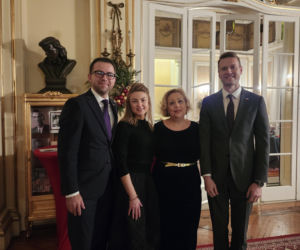 Przyjęcie gwiazdkowe w Konsulacie Generalnym RP w Nowym Jorku 2025