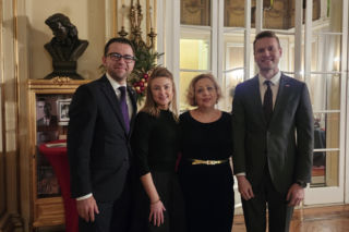 Przyjęcie gwiazdkowe w Konsulacie Generalnym RP w Nowym Jorku 2025