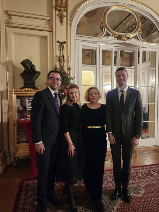 Przyjęcie gwiazdkowe w Konsulacie Generalnym RP w Nowym Jorku 2025