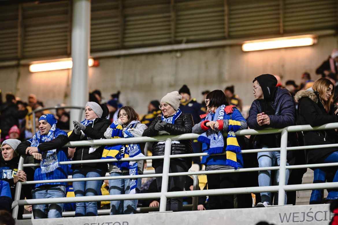 Arka Gdynia - Lech Poznań: Zdjęcia kibiców z meczu 15. kolejki PKO BP Ekstraklasy