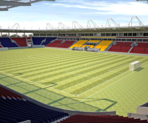 Wizualizacja nowego stadionu Pogoni Szczecin