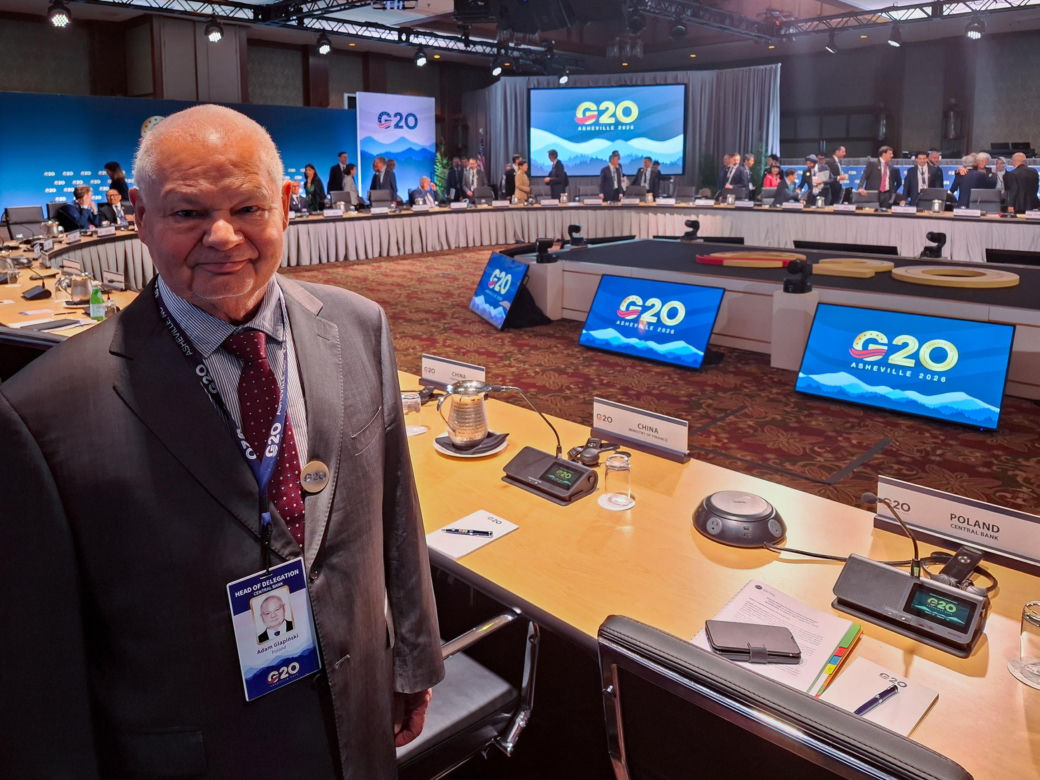 Adam Glapiński na G20 Asheville 2026