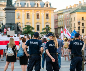Kraków solidarny z Białorusią