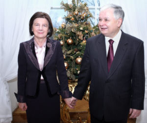Lech Kaczyński i Maria Kaczyńska