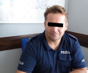 Policjant roku obrabował bank
