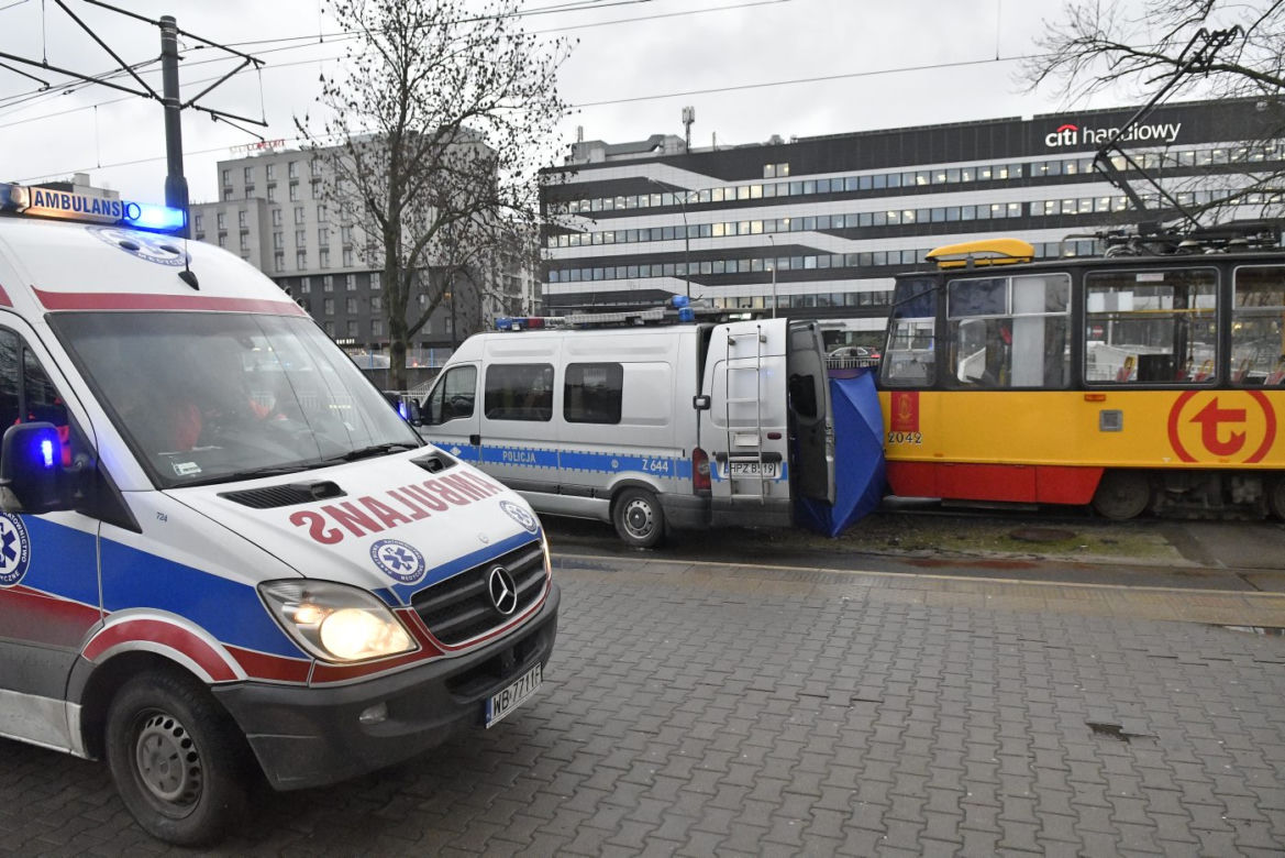 Wypadek śmiertelny na torowisku