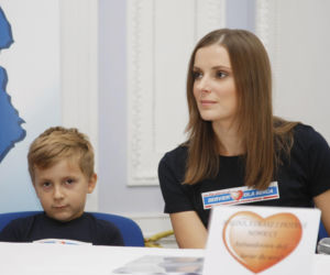 Halina Mlynkova i Łukasz Nowicki